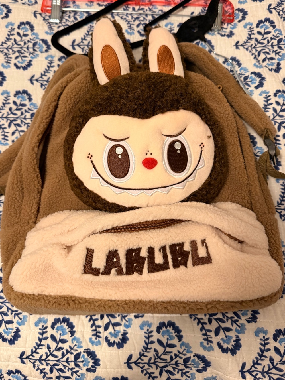 NWT Exclusive Labubu Popmart fuzzy backpack